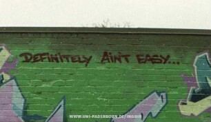 DEFiNiTELY AiN'T EASY...