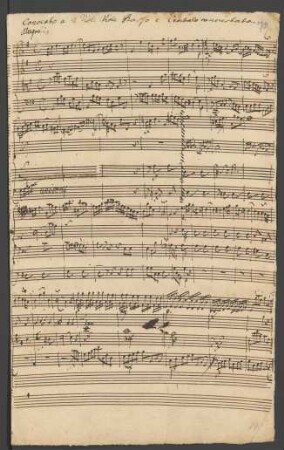 Konzerte; cemb, strings; G-Dur; TerB 299/5; W C 72