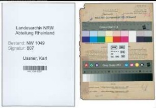 Entnazifizierung Karl Ussner , geb. 20.04.1889 (Gastwirt)
