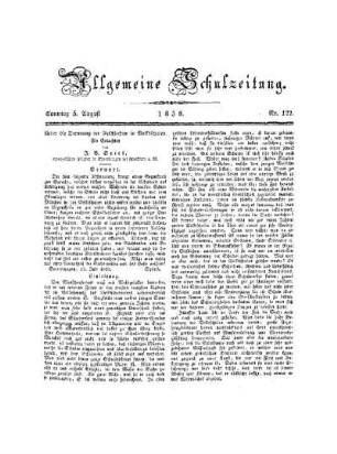 Ueber die Trennung der Geschlechter in Volksschulen