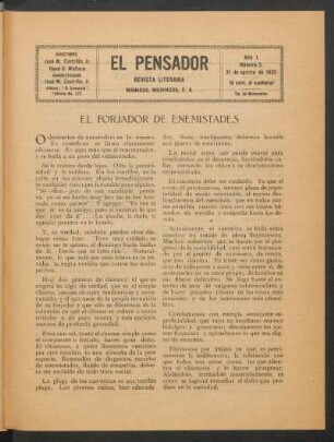 1923,1,5: año 1, número 5 (31 de agosto de 1923)