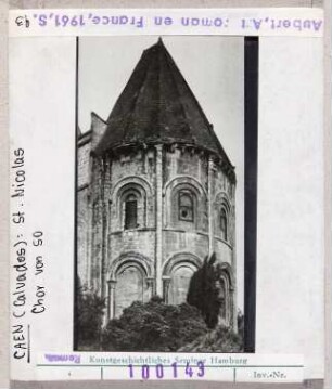 Caen: St. Nicolas, Chor von Südosten