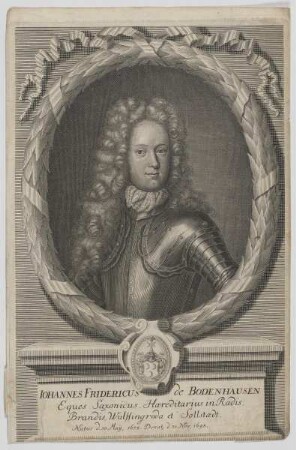 Bildnis des Iohannes Fridericus de Bodenhausen