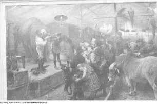Ausstellung Dresdner Künstler, u.a. Arbeiten des Malers Rudolf Hering, November 1953