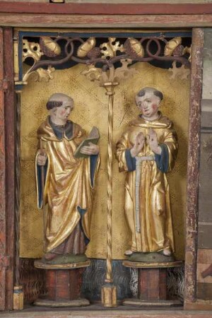 Marienaltar — Heiliger Benedikt und heiliger Franz von Assisi