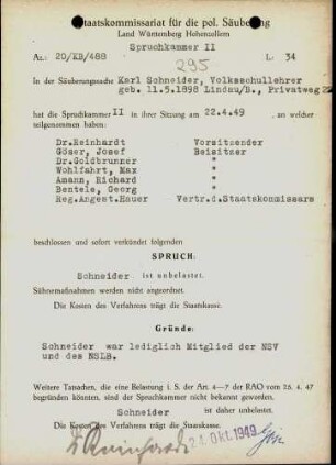 Schneider, Karl