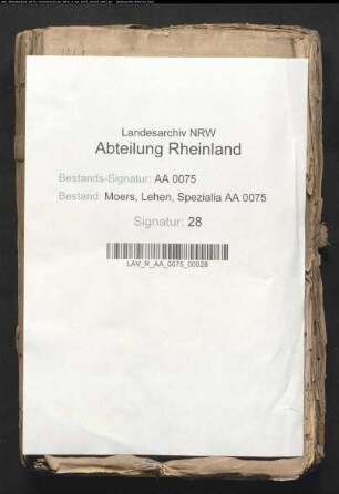 Sasser oder Wyler Hof, kurkölnisches Amt Linn.