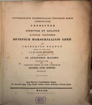 Meieri Commentationis ... de Andocidis quae vulgo fertur contra Alcibiadem oratione, 5,5