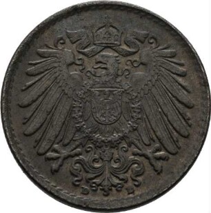 Münze, 5 Pfennig, 1918