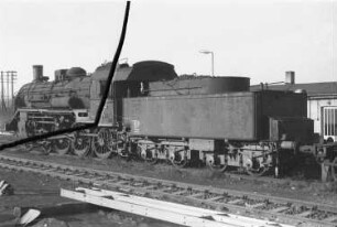 Dampflok BR 50 : Dampflok BR 50 bei Aue