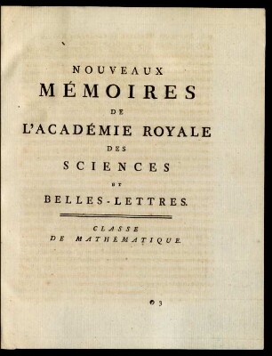 Classe De Mathématique