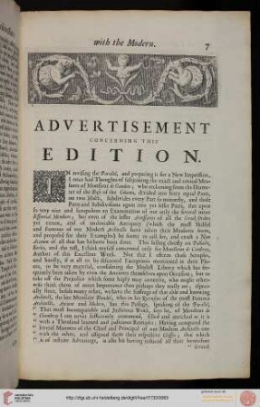 Advertisement concerning this edition