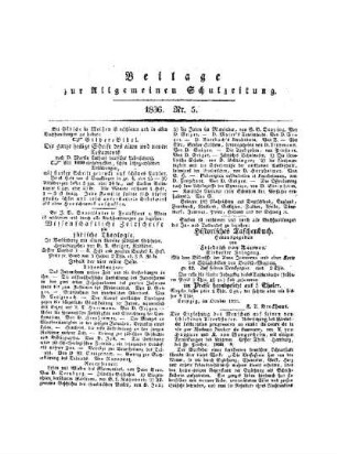 Beilage zur allgemeinen Schulzeitung