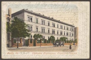 Ansichtskarte Städtisches Krankenhaus, Gitschiner Straße 104/105