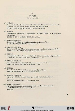 IV. Ostasiatische Kunstgegenstände aus einer Westdeutschen Sammlung (Nr.