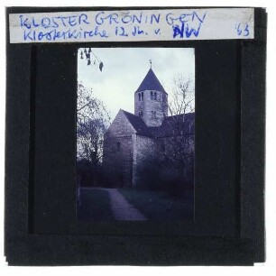 Gröningen, Kloster : Nordwestansicht ehemalige Klosterkirche St. Vitus