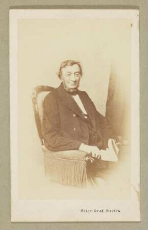 Bildnis von Theodor Olshausen (1802-1869)