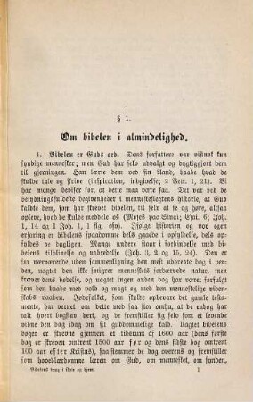 Bibelens brug i skole og hjem