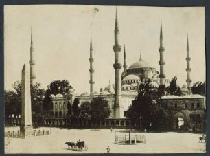 Sultan Ahmet Moschee und Hippodrom in Konstantinopel