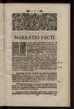 Narratio Facti