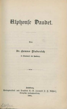 Alphonse Daudet.