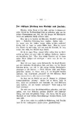 Zur richtigen Wertung von Einfuhr und Ausfuhr