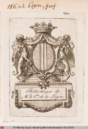 Wappen des Grafen von Leyen