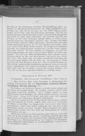 Sitzung am 24. Februar 1903.