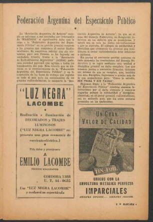 Federación Argentina del Espectáculo Público