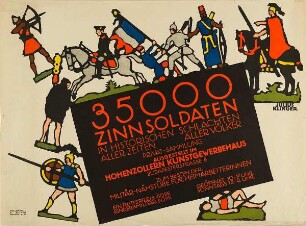 35000 Zinnsoldaten in historischen Schlachten aller Zeiten und aller Völker