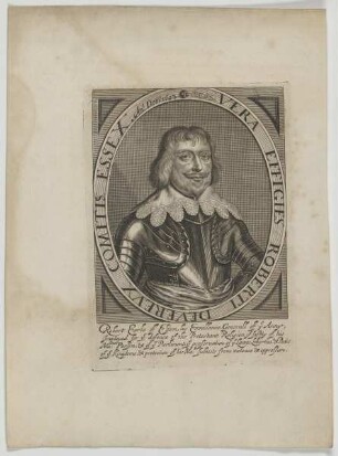 Bildnis des Robertus Deverevx of Essex