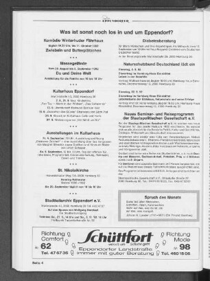 Neues Seminar- und Reiseprogramm der Staatspolitischen Gesellschaft e.V.