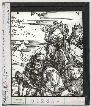 Albrecht Dürer: Simson im Kampf mit dem Löwen