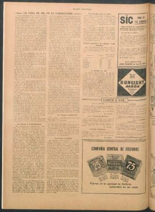 La cura de sol en la tuberculosis