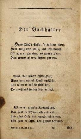 Grübels Gedichte in Nürnberger Mundart, 3