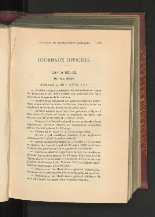 journaux officiels