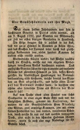 Victor und Mathilde, oder: Treue Liebe bis in den Tod, und: Die blutigen Mordkammmern zu Paris : wahre und schauderhafte Geschichte aus der schrecklichen Zeit des Königsmordes, ... ; ein grässlicher Warnungsspiegel vor Revolutionen