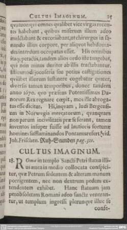 Cultus Imaginum