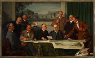 Der Vorstand der GESOLEI 1926