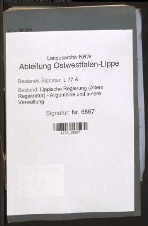 Zollwesen (Generalia) - Zollverein