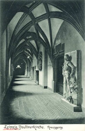 Leipzig: Paulinerkirche ; Kreuzgang