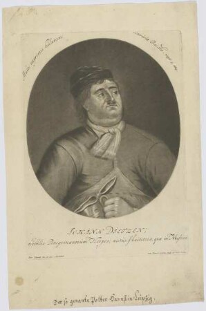 Bildnis des Johann Dietzen
