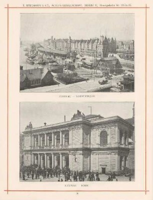 Hamburg - Sandthorquai ; Hamburg - Börse