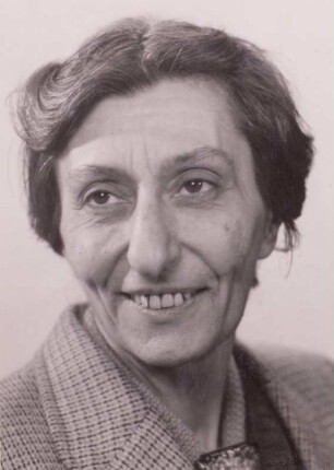 Porträt Melpo Axioti : Porträt Porträt Melpō Axiōtē (1905-1973; griechische Schriftstellerin). Fotografie 1956. Dresden: Deutsche Fotothek
