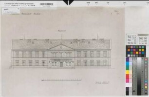 Arnsberg, Verwaltungsgericht, Hofseite, Ansicht