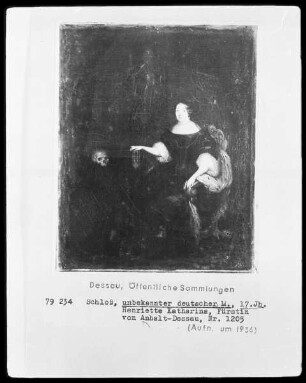 Henriette Katharina, Fürstin von Anhalt-Dessau