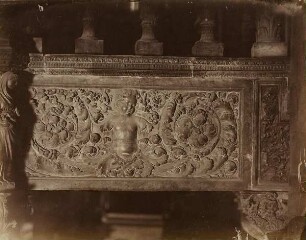 Die Marmorkanzel im Dom von Siena - Detail