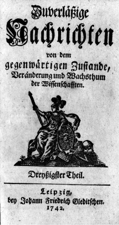 Dreyßigster Theil.
