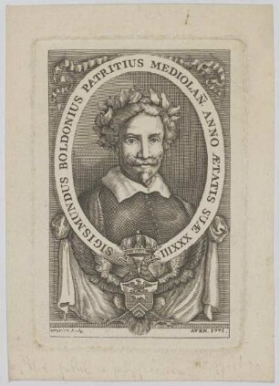 Bildnis des Sigismundus Boldonius