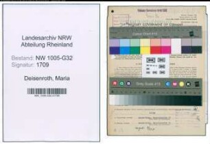 Entnazifizierung Maria Deisenroth , geb. 30.01.1906 (Verwaltungsangestellte)